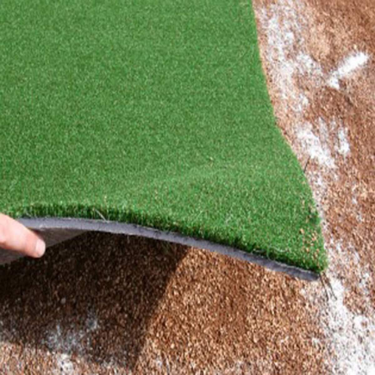 Green Batting Mat Pro-Unlined - Pitch Machine Pros