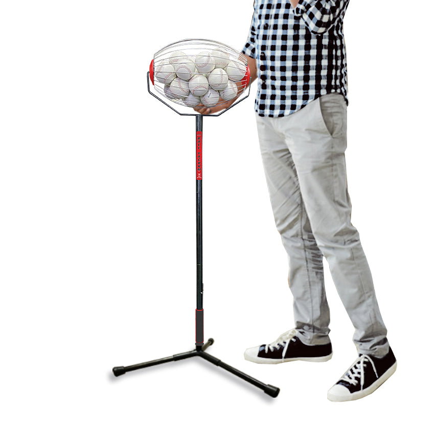 Baseball and Softball Ball Vacuum and Holder - Pitch Machine Pros