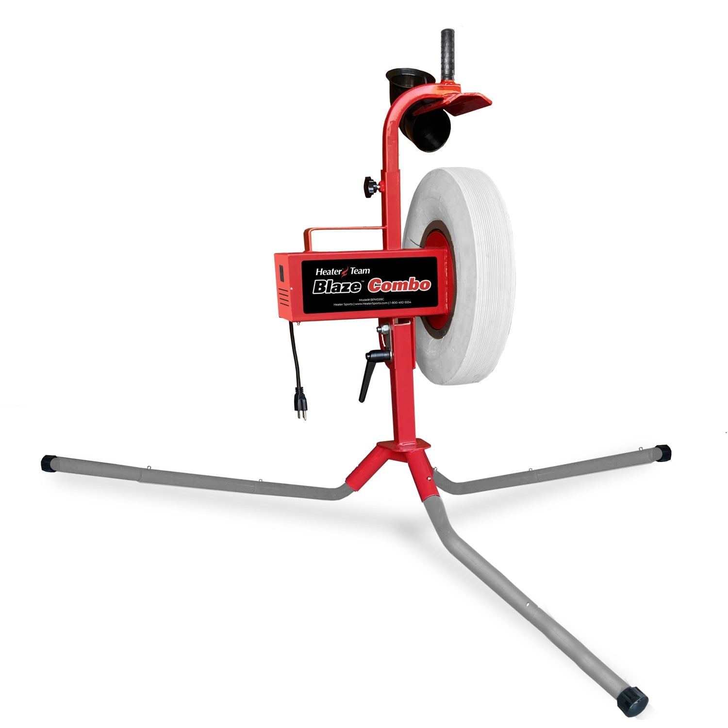Blaze Combo Heavy Duty Pitching Machine- 5 Year Warranty - Pitch Machine Pros