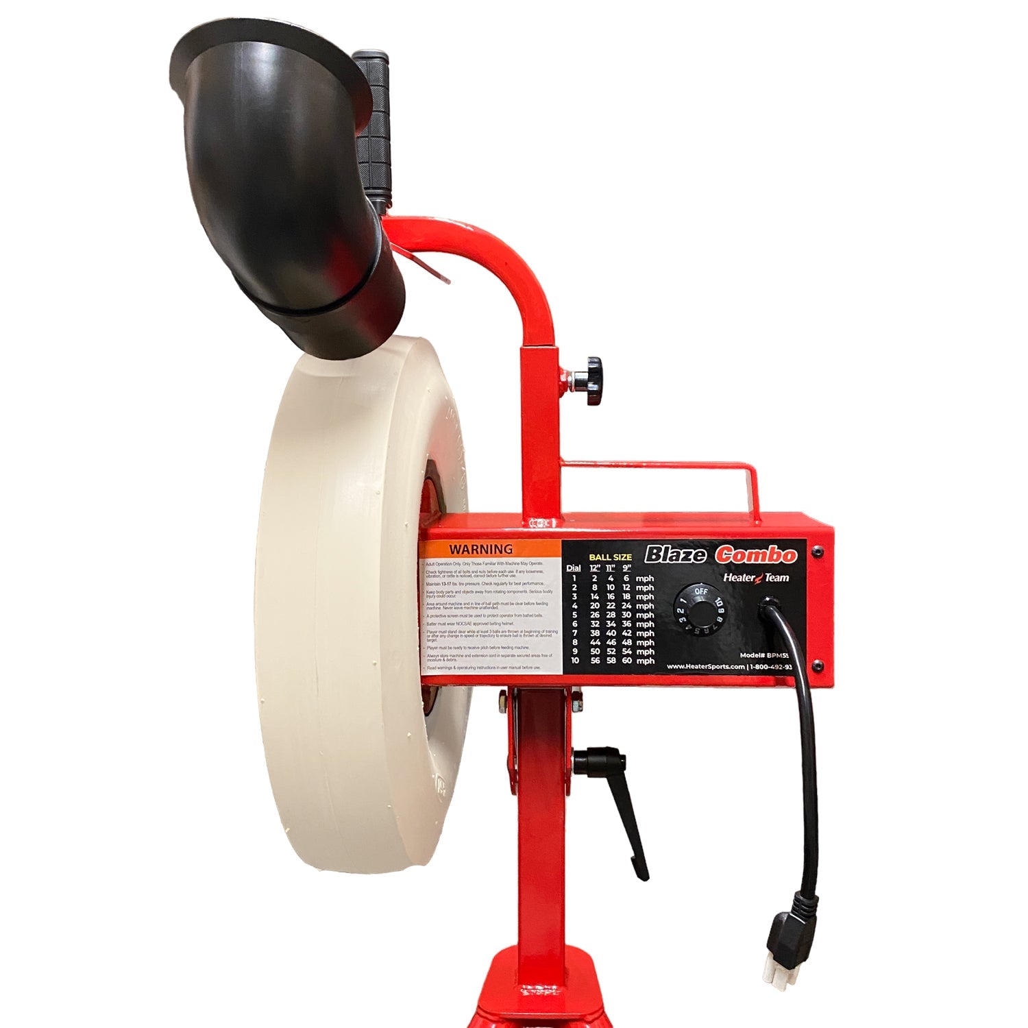 Blaze Combo Heavy Duty Pitching Machine- 5 Year Warranty - Pitch Machine Pros