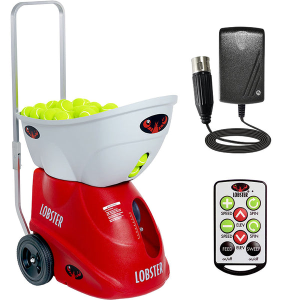 Elite Two Tennis Ball Machine by Lobster - Pitch Machine Pros