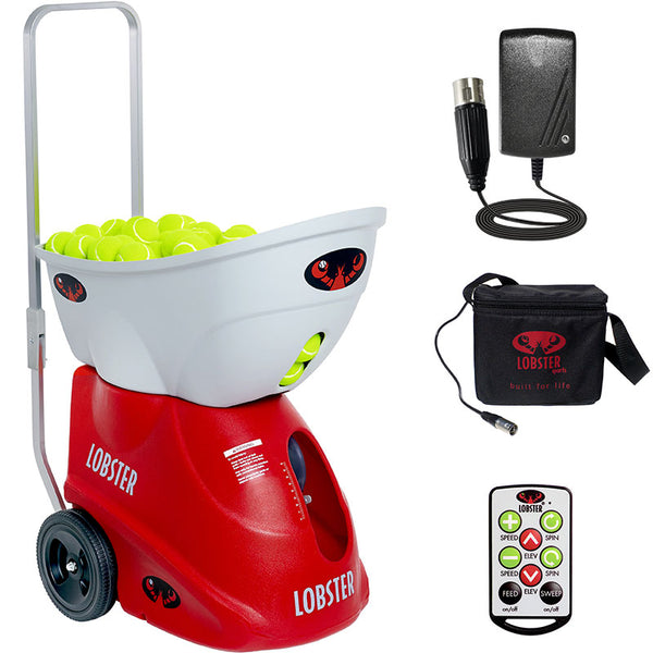 Elite Two Tennis Ball Machine by Lobster - Pitch Machine Pros