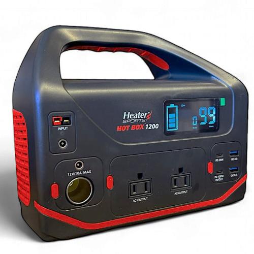 Portable Power Station 1200 for All Heater Pitching Machines - Pitch Machine Pros
