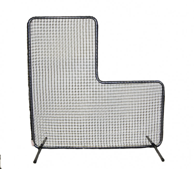 L-Screen 7x7 Frame With Net - HD Steel Frame - True Pitch - Pitch Machine Pros