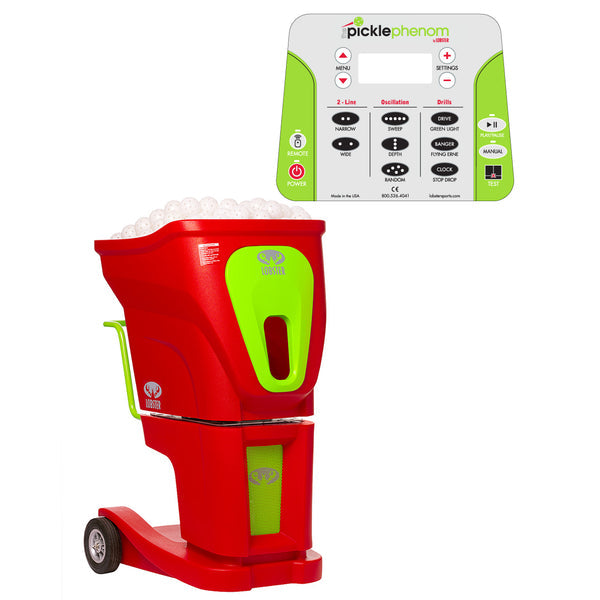 Pickle Phenom by Lobster Pickleball Machine with Remote - Pitch Machine Pros