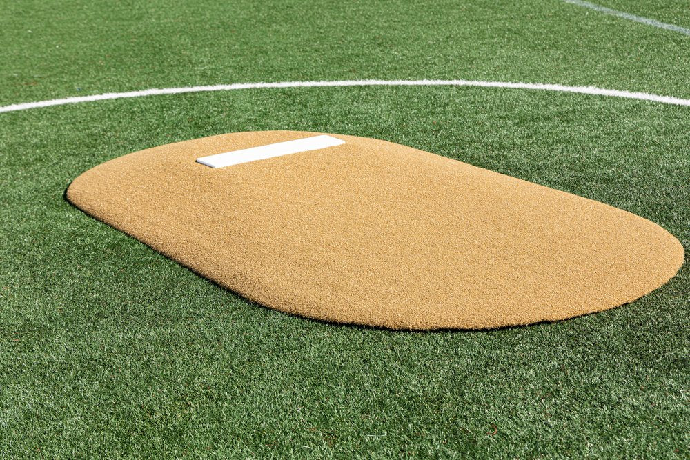 6" Baseball Portolite Game Mound- One Piece Lightweight-Perfect for Little League - Pitch Machine Pros