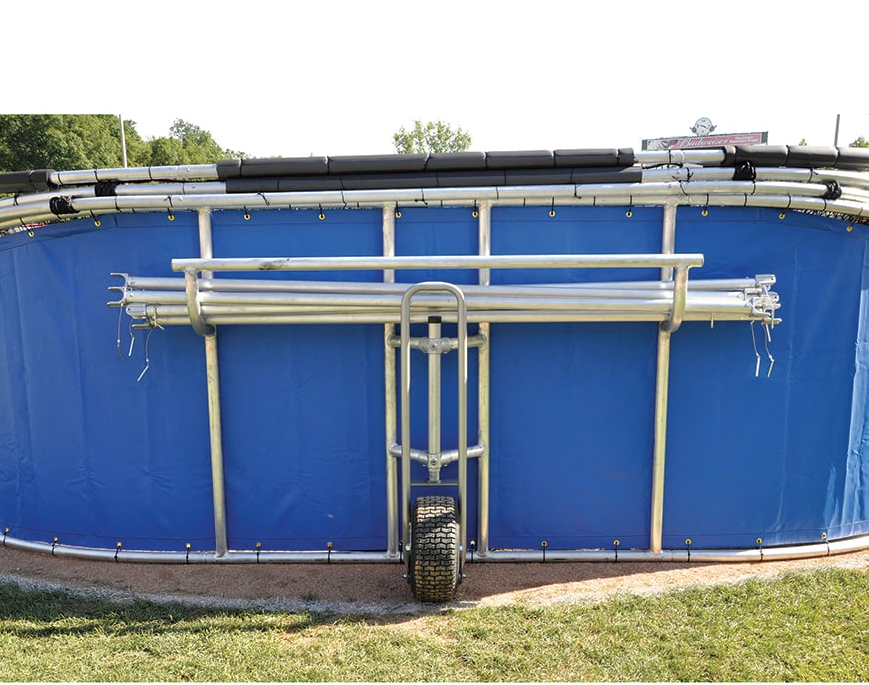 Professional Batting Cage- Big League Series Bomber Pro - Pitch Machine Pros