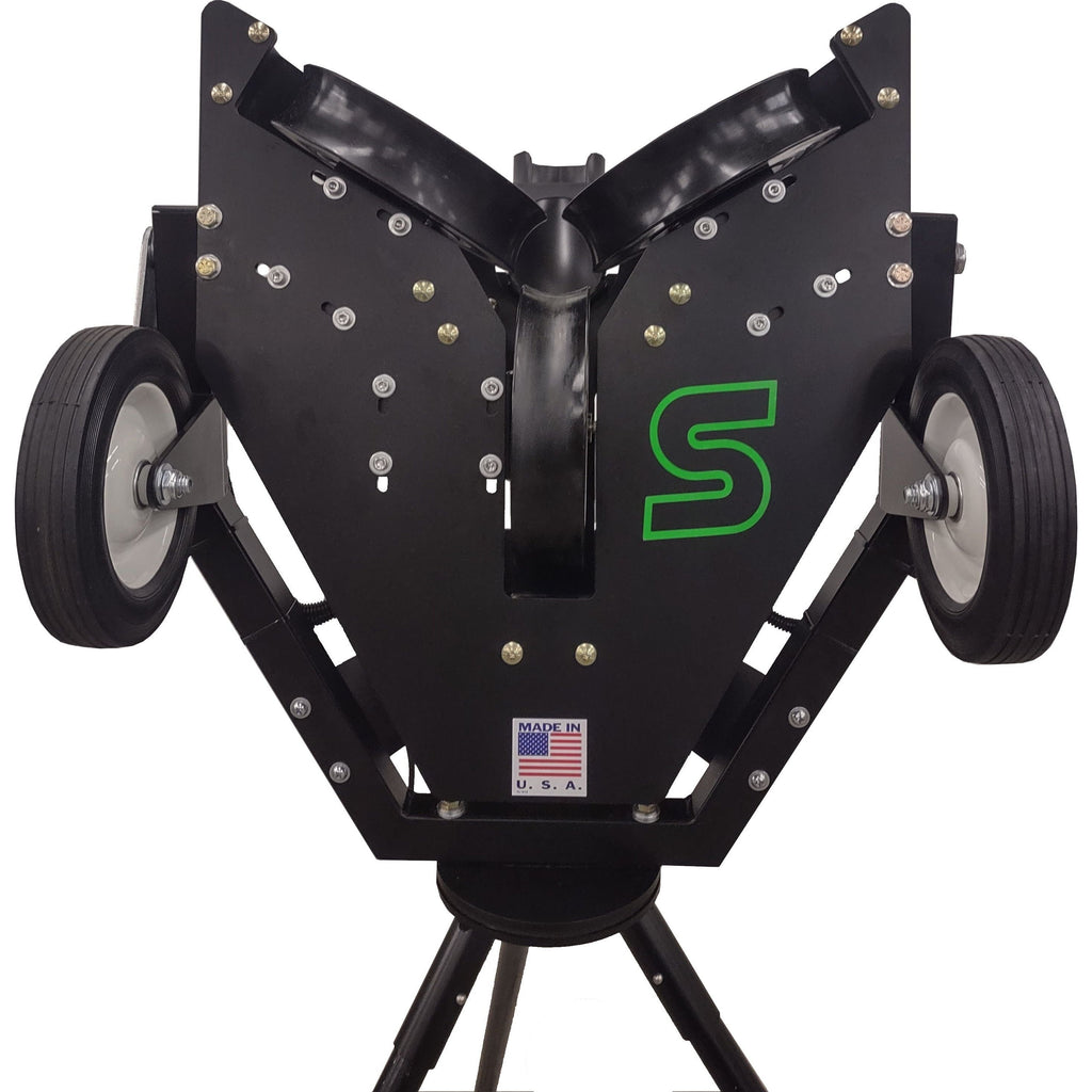 Spinball Spinny Mini Three Wheel Pitching Machine - Pitch Machine Pros