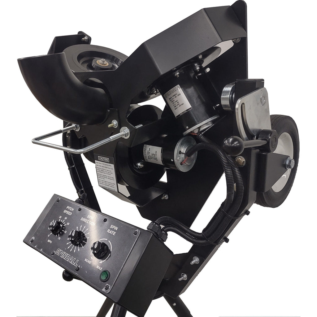Spinball Spinny Mini Three Wheel Pitching Machine - Pitch Machine Pros