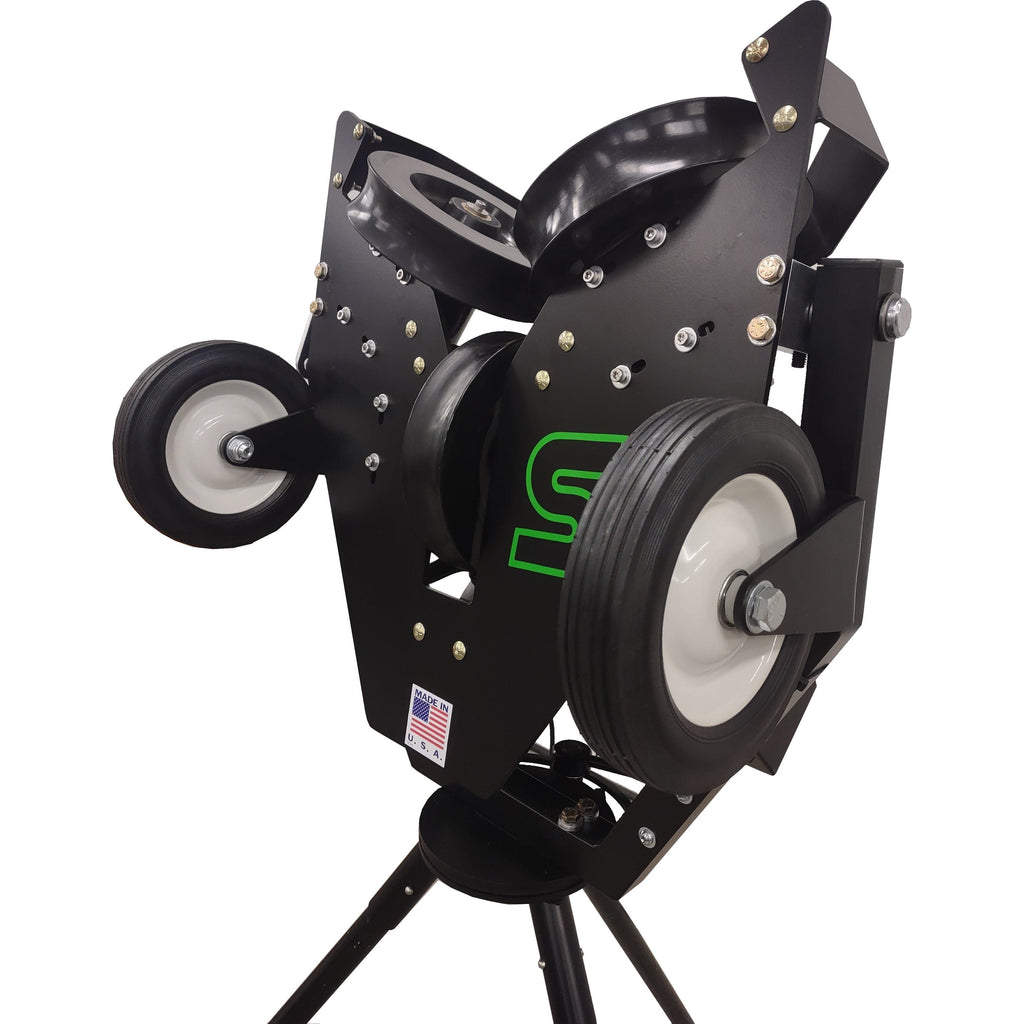 Spinball Spinny Mini Three Wheel Pitching Machine - Pitch Machine Pros