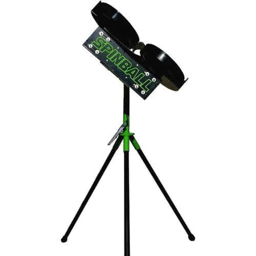 Spinball Wizard Two Wheel Pitching Machine - Baseball/Softball/Cricket - Pitch Machine Pros