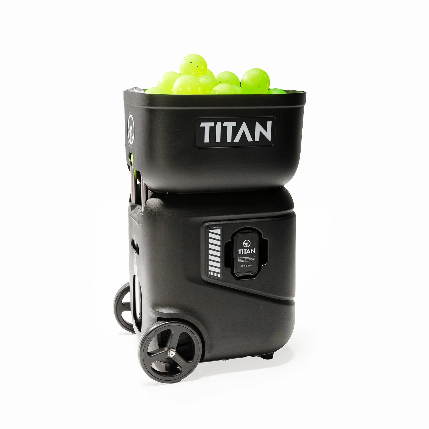T Ball Machine Titan ONE Tennis Ball Machine at PitchMachinePros.com