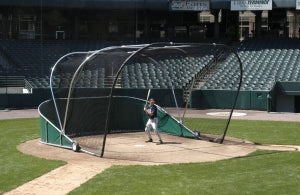 Portable Pro Backstop - Big Bubba-Heavy Duty - Pitch Machine Pros