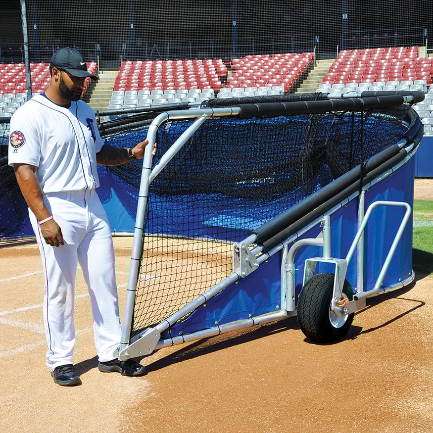 Big League Series  Bomber™ Elite Professional Batting Cage - Pitch Machine Pros