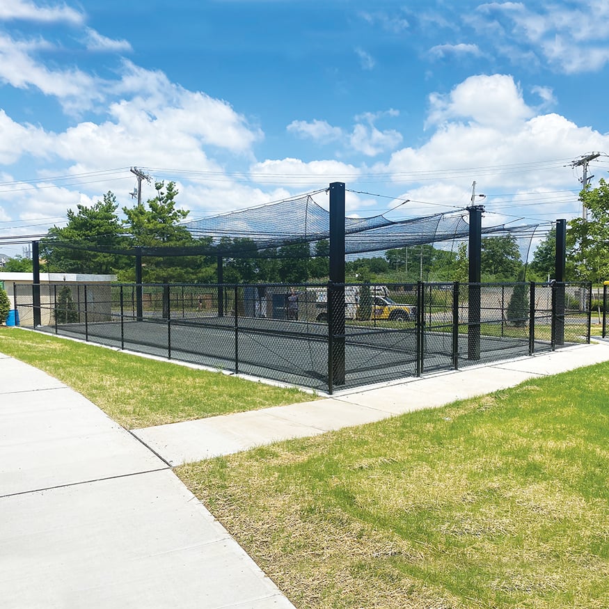 Batting Tunnel Frame - Mega 70 foot Outdoor-Tandem - Pitch Machine Pros