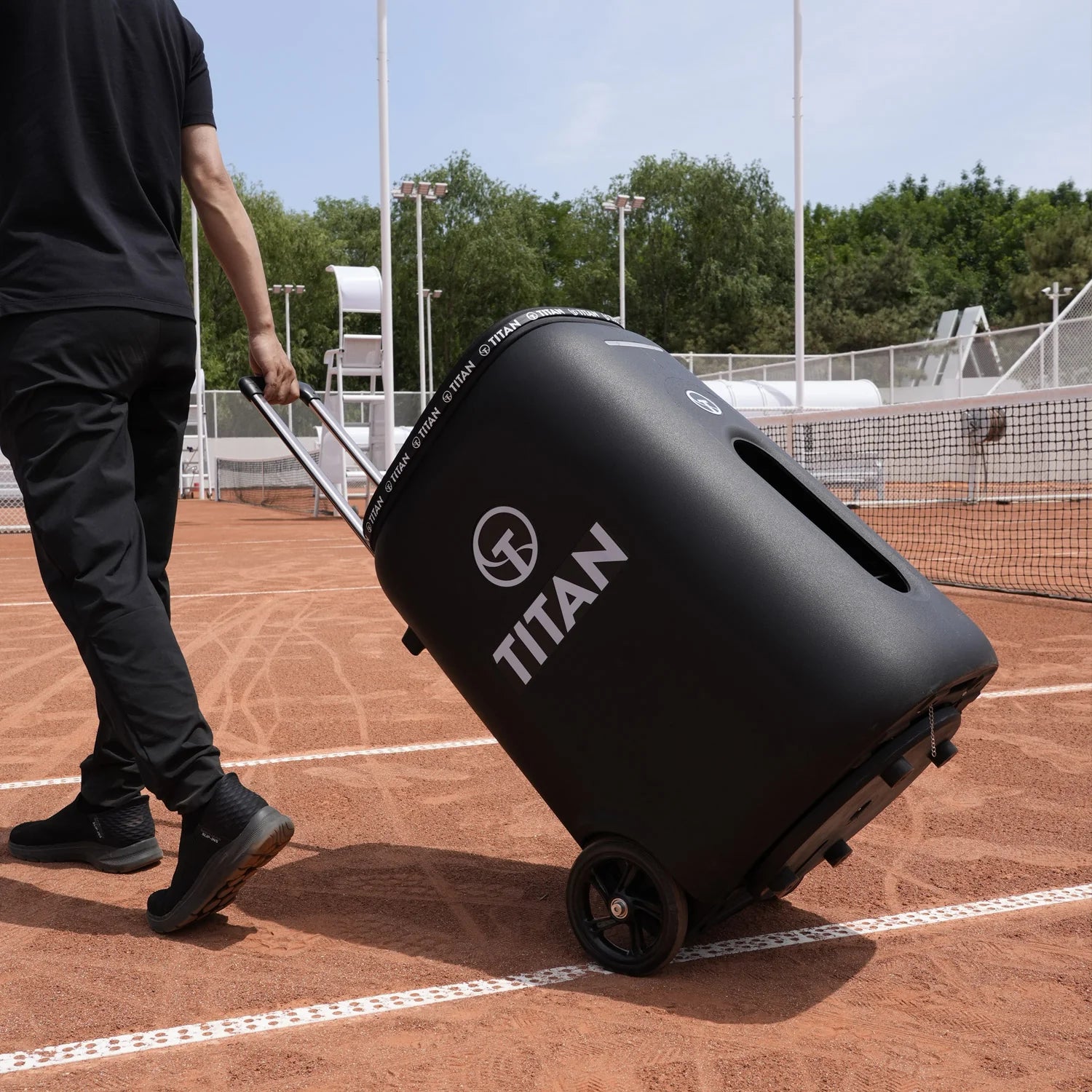 Titan ONE Tennis Ball Machine - Pitch Machine Pros