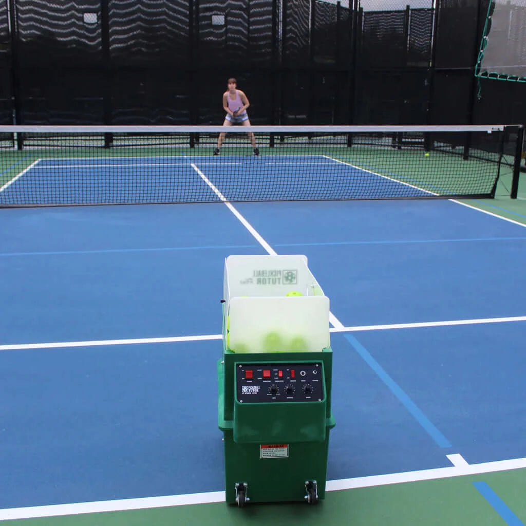 Pickleball Tutor Plus Ball Machine Pitch Machine Pros