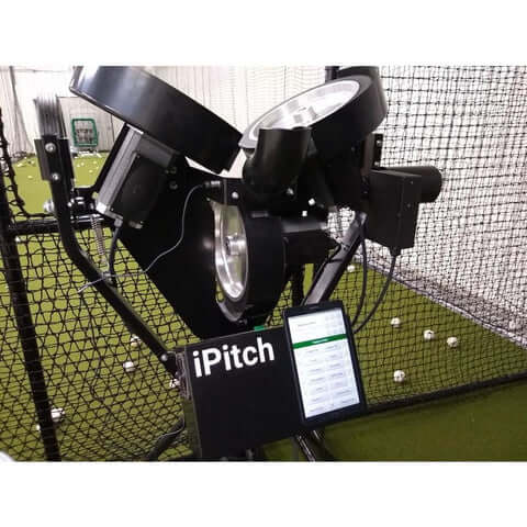 iPitch® 3-Wheel Baseball Pitching Machine-Spinball - Pitch Machine Pros