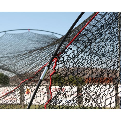 Baseball and Softball 24 Ft. Home Batting Cage - Pitch Machine Pros